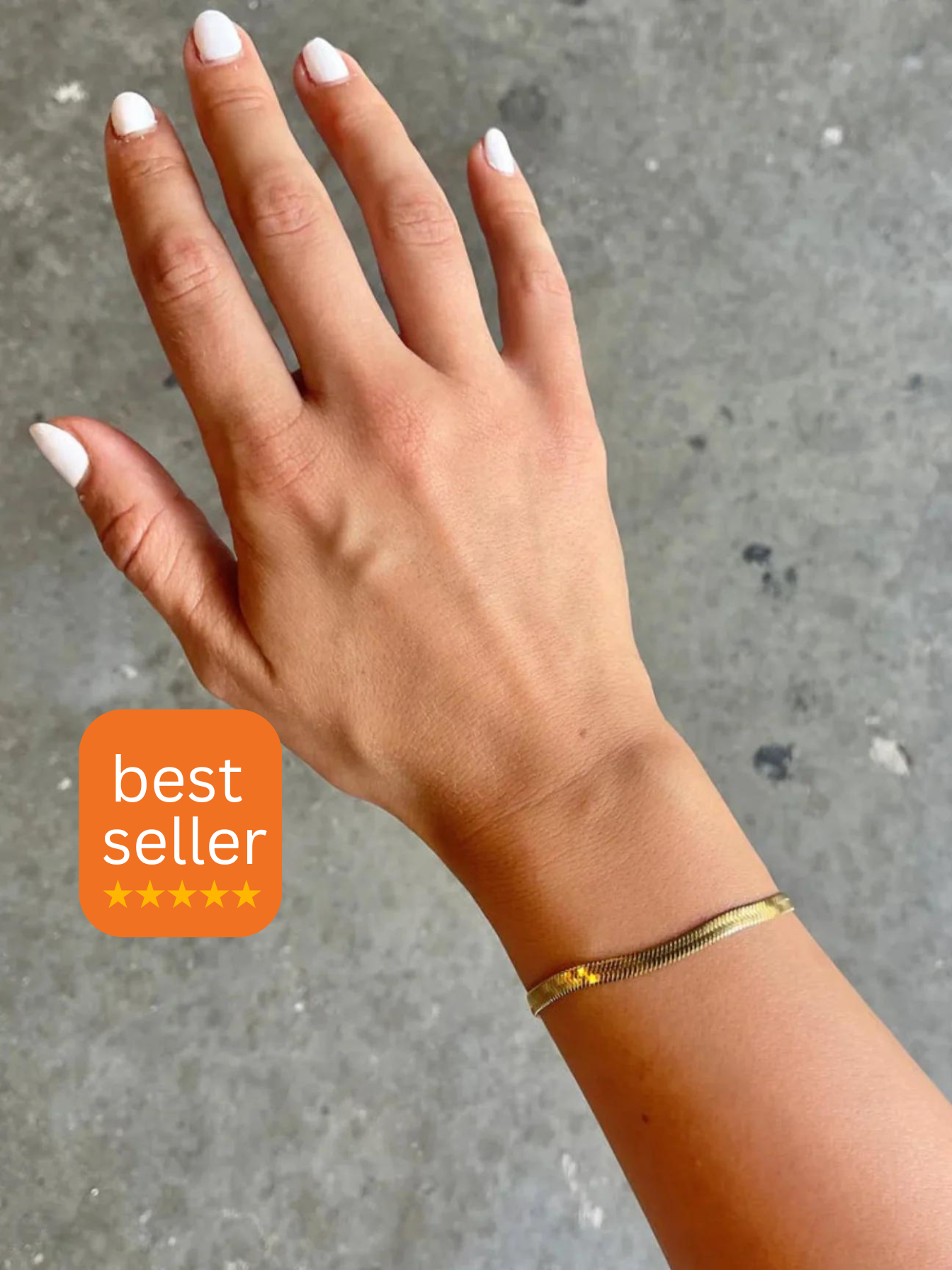 Herringbone Chain Bracelet
