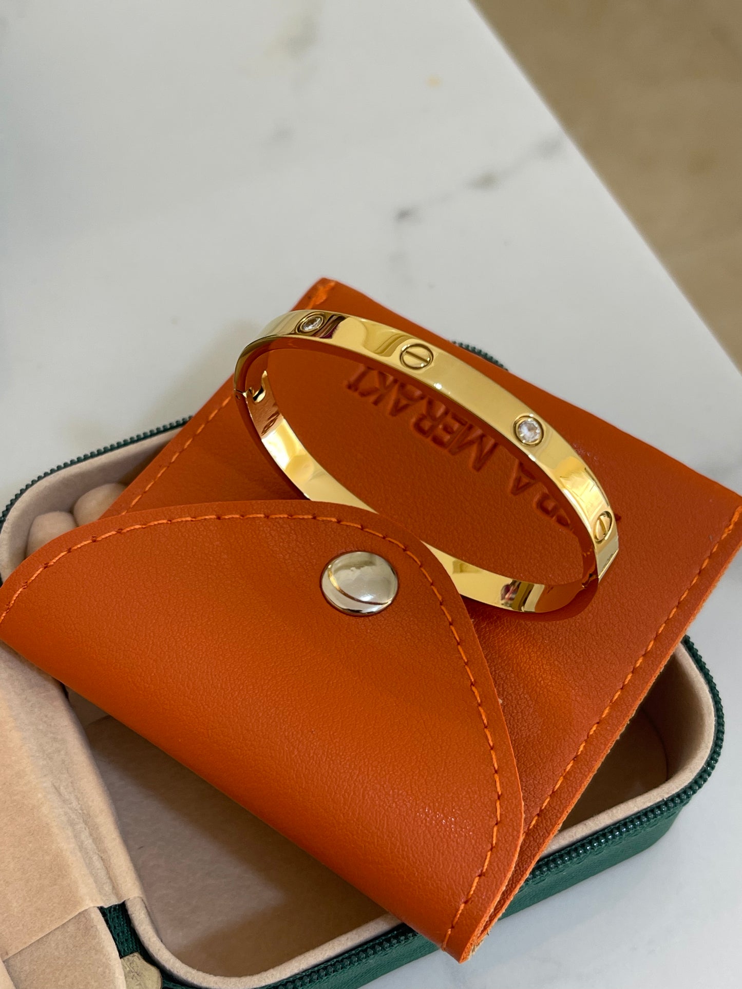 1pc Divya Bangle with Zircon stone