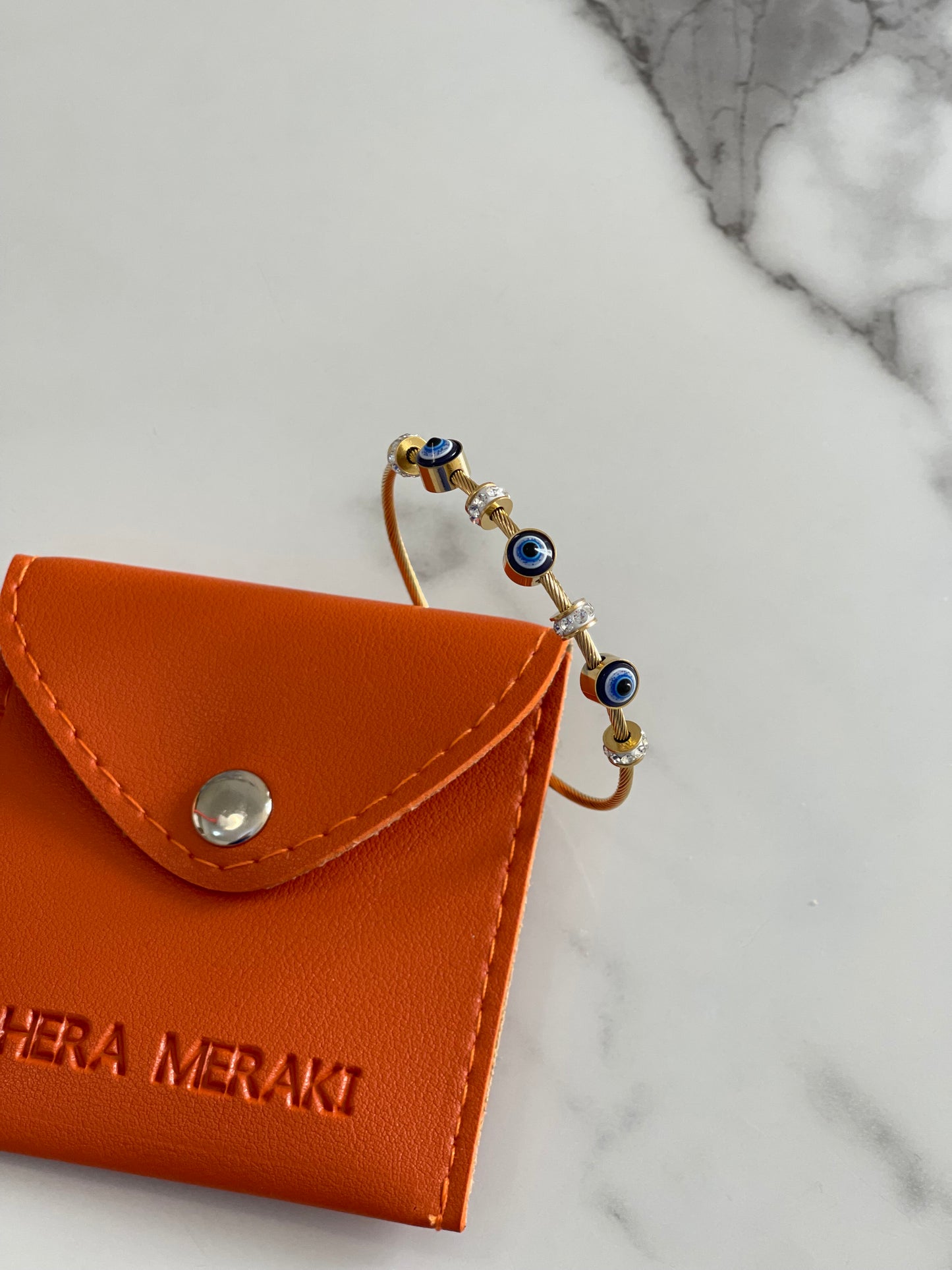 New - Evil Eye Bangle