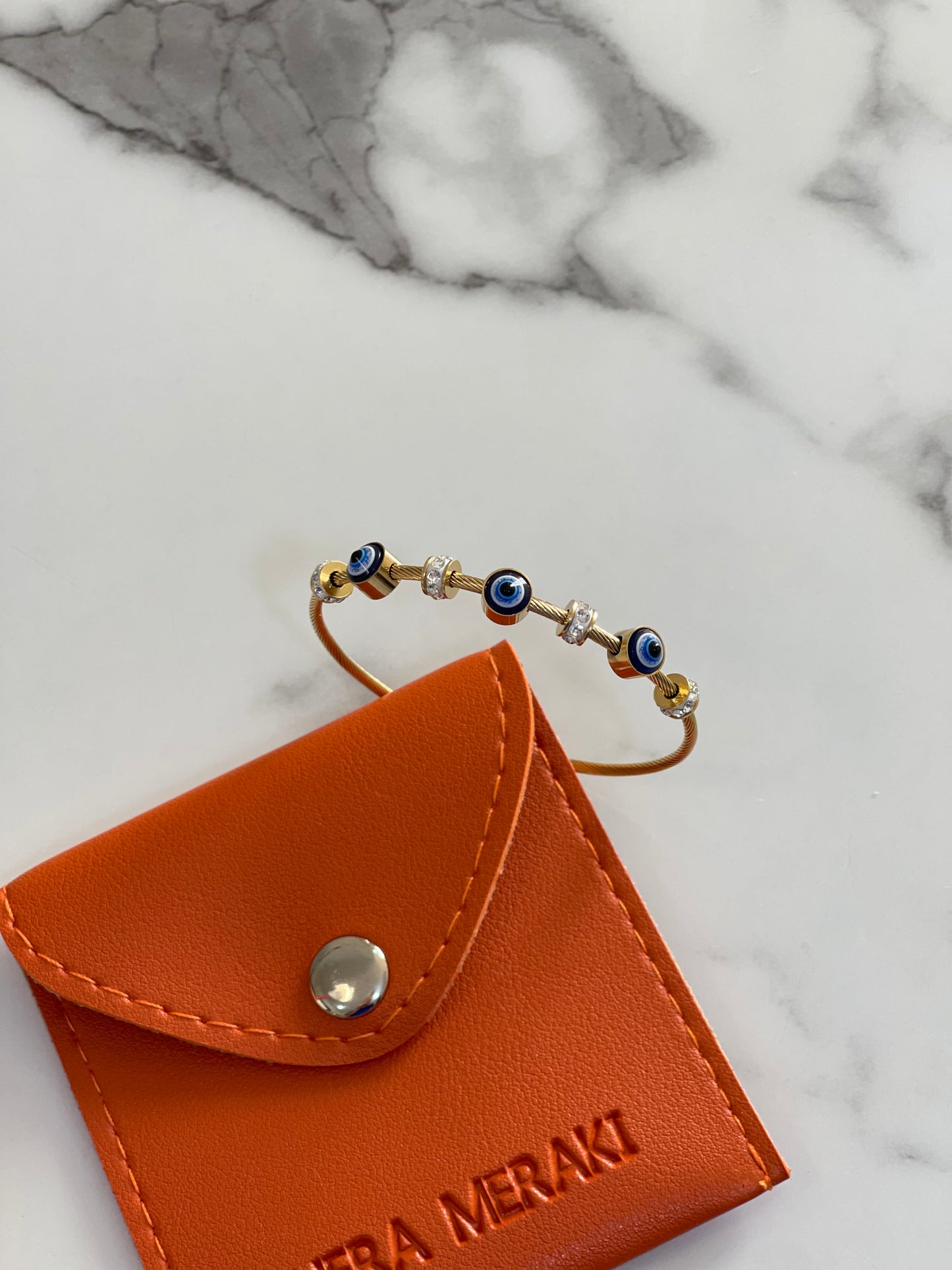 New - Evil Eye Bangle