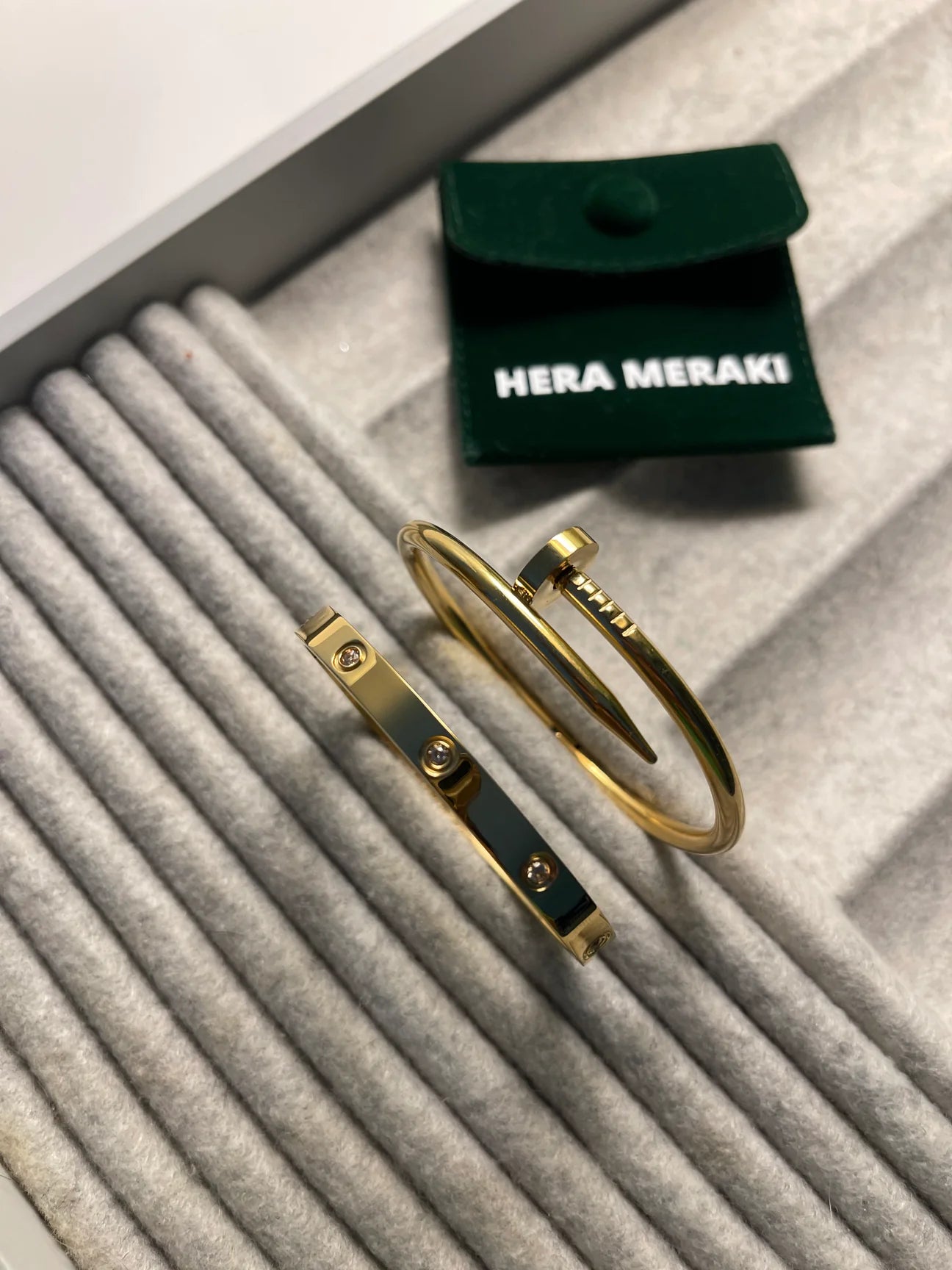 MERAKI】Paperclip Bracelet-