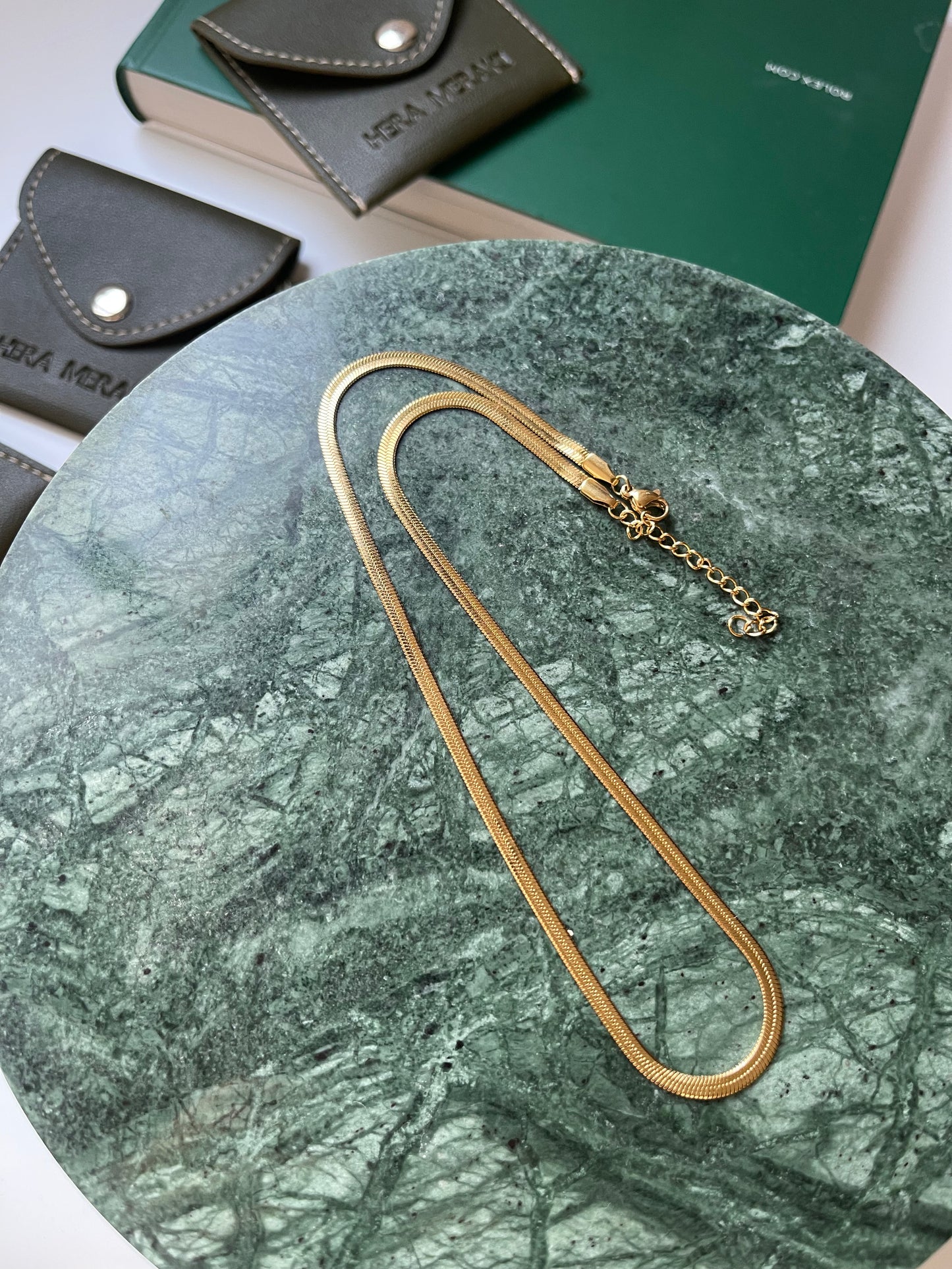 Herringbone Chain Necklace