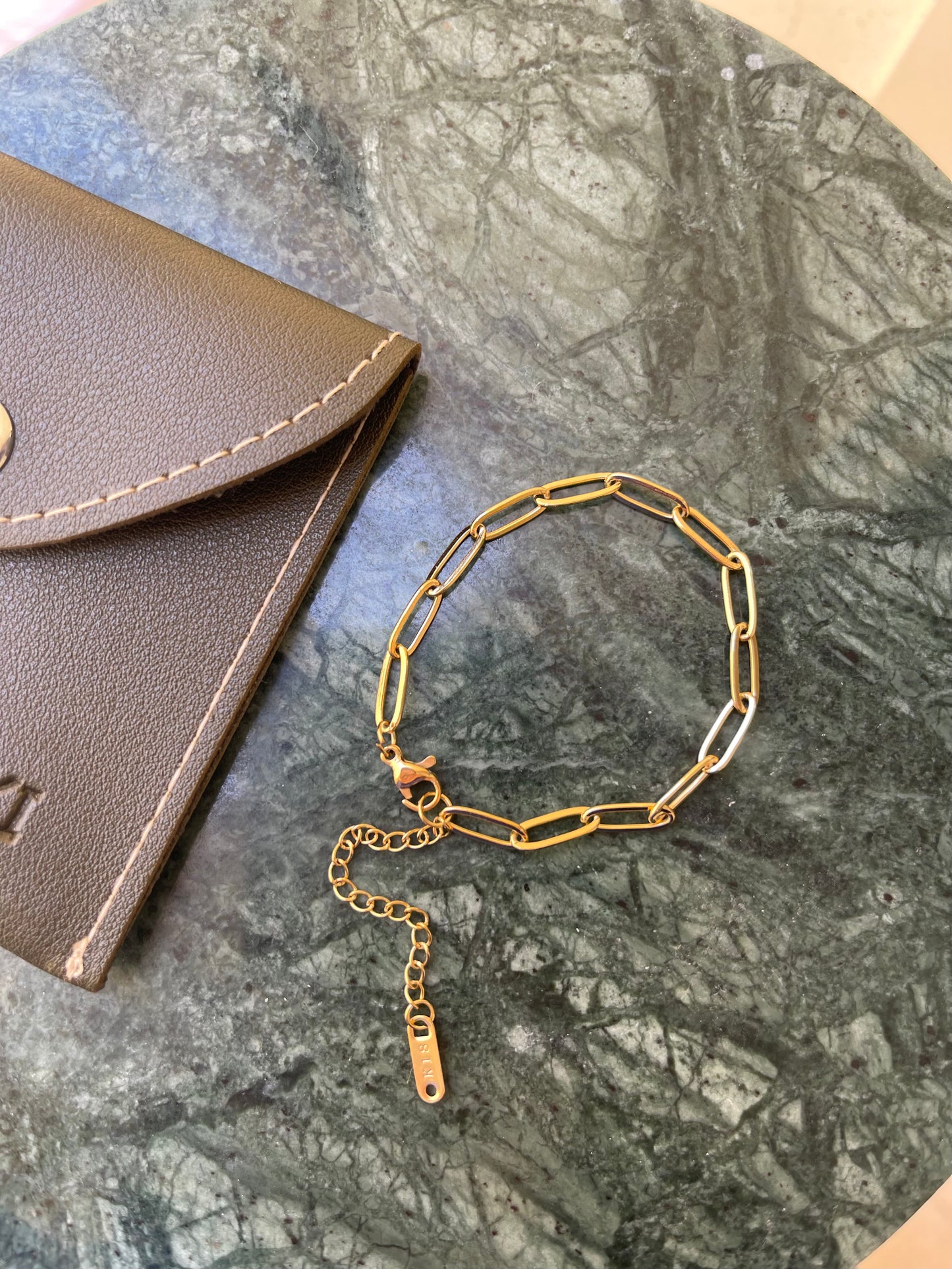 Hera Paper Clip Bracelet
