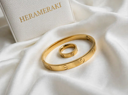 Zinia Bangle and Ring